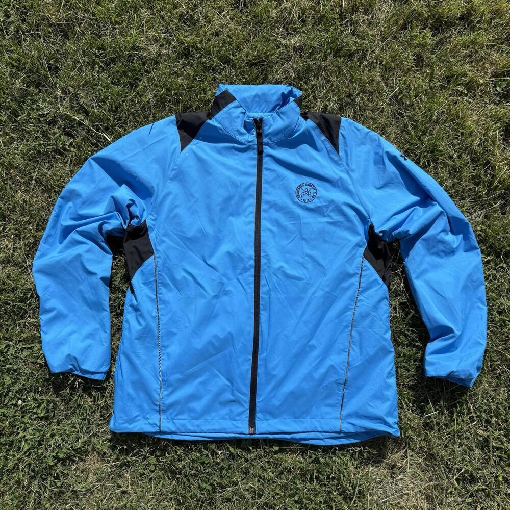 Under Amour Blue Pullover Jacket Golf Owensboro KY Club Size L Women
